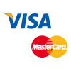Kiwi Web Technology 的預約快系統支援 Visa 及 MasterCard 付款